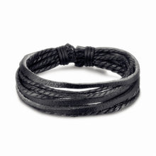 Load image into Gallery viewer, Fashion Metal Leather Bracelet Men Women Jewelry Vintage Multilayer Handmade Braided Charm Bracelets Boho Bracelet Set Wholesale